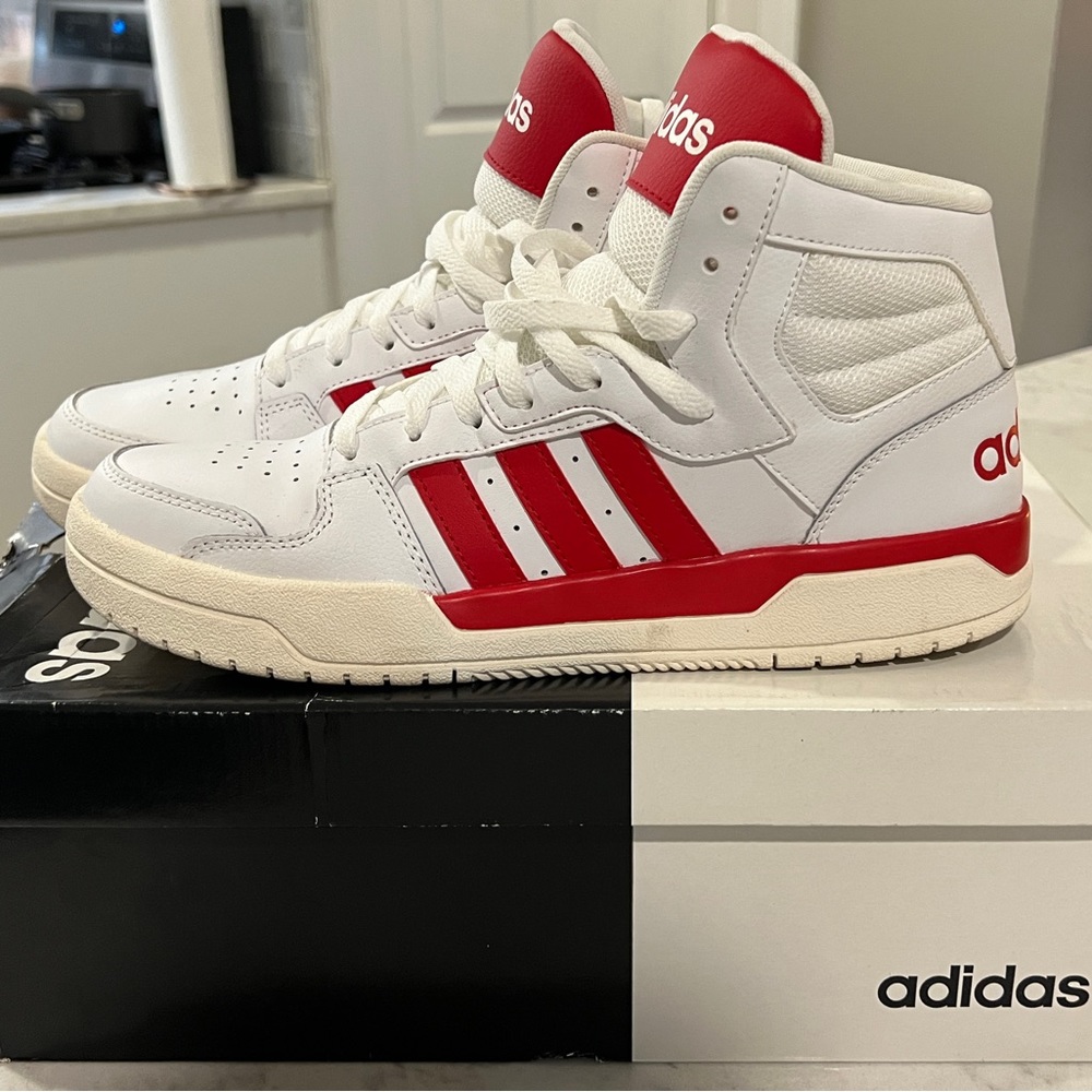 Adidas Entrap Mid Men’s 9.5 “White Scarlet”